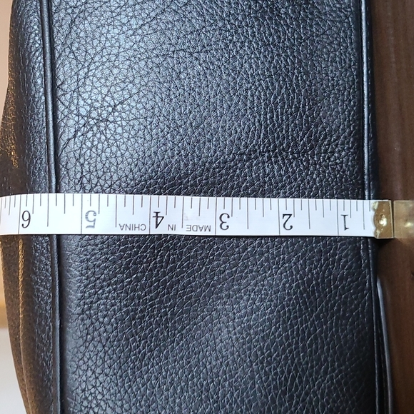 Michael Kors Black Leather Backpack/Purse - Picture 10 of 16